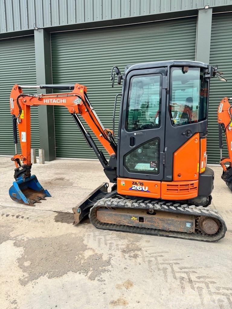 Hitachi ZX 26 U-6 CR Mini ekskavatoriai < 7 t