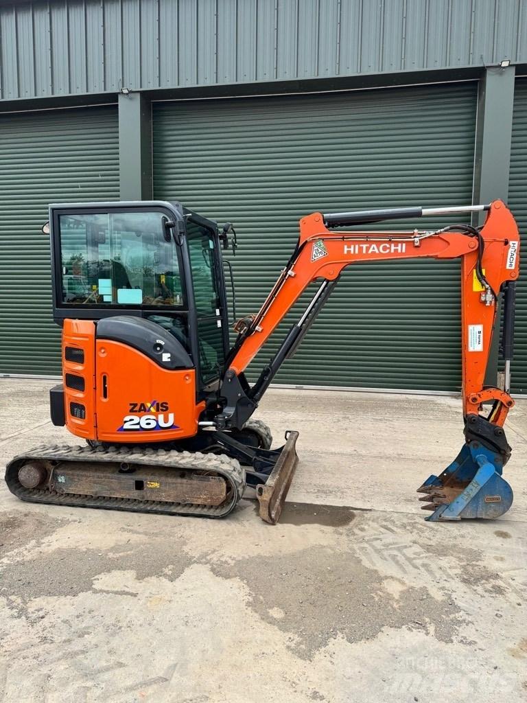 Hitachi ZX 26 U-6 CR Mini ekskavatoriai < 7 t