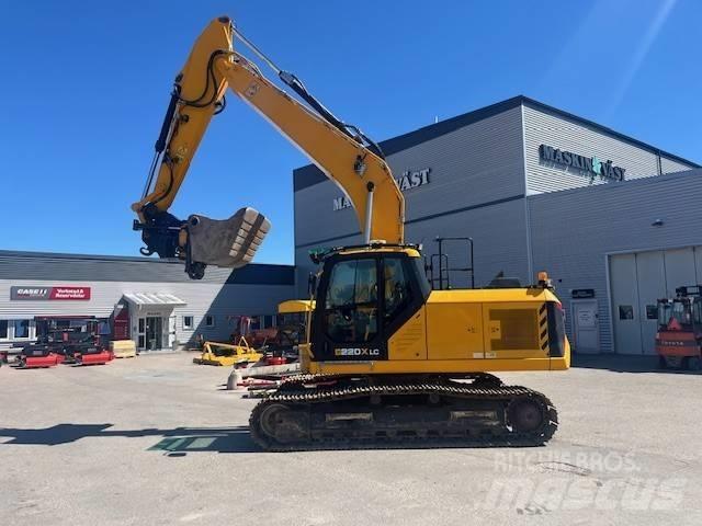 JCB Bandgrävare 220X Vikšriniai ekskavatoriai