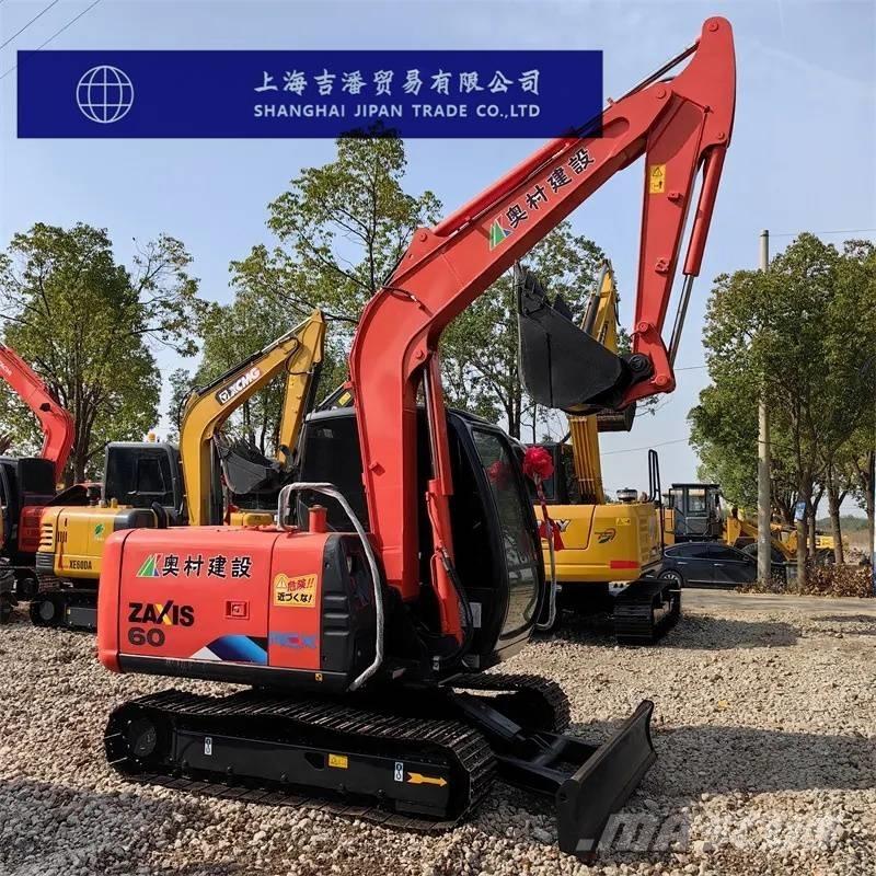Hitachi ZX 60 Mini ekskavatoriai < 7 t