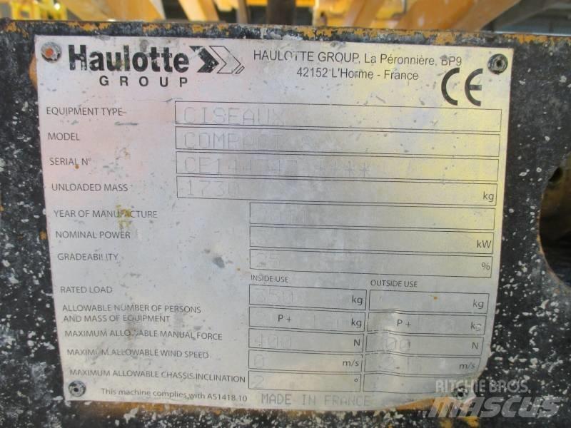 Haulotte Compact 8 Žirkliniai keltuvai