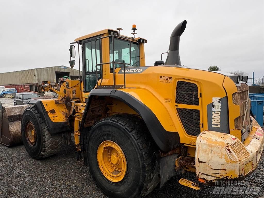 Volvo L 180 G Naudoti ratiniai krautuvai