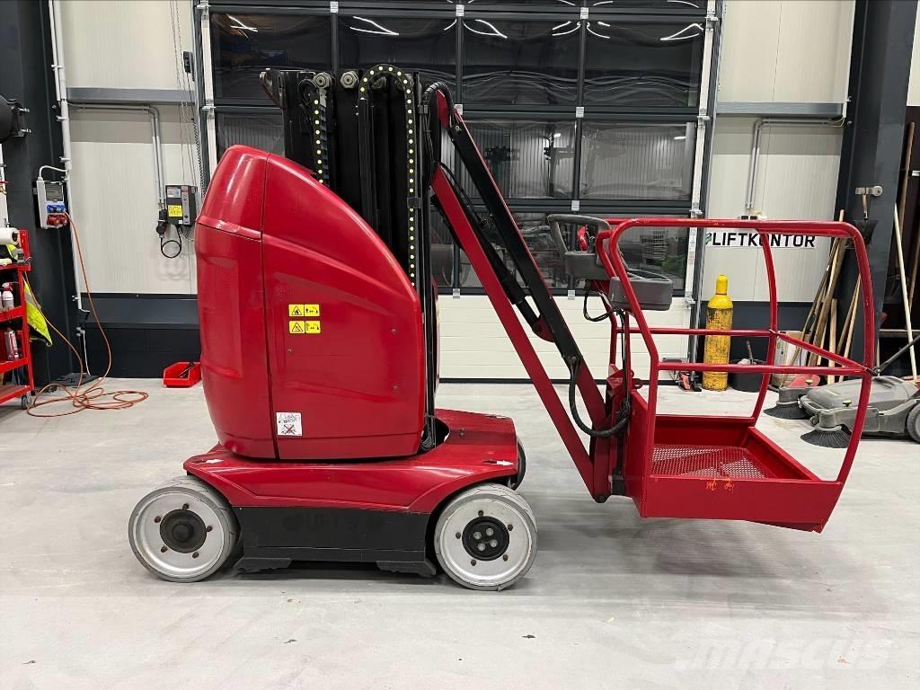 JLG Toucan 10 E Kiti keltuvai ir platformos