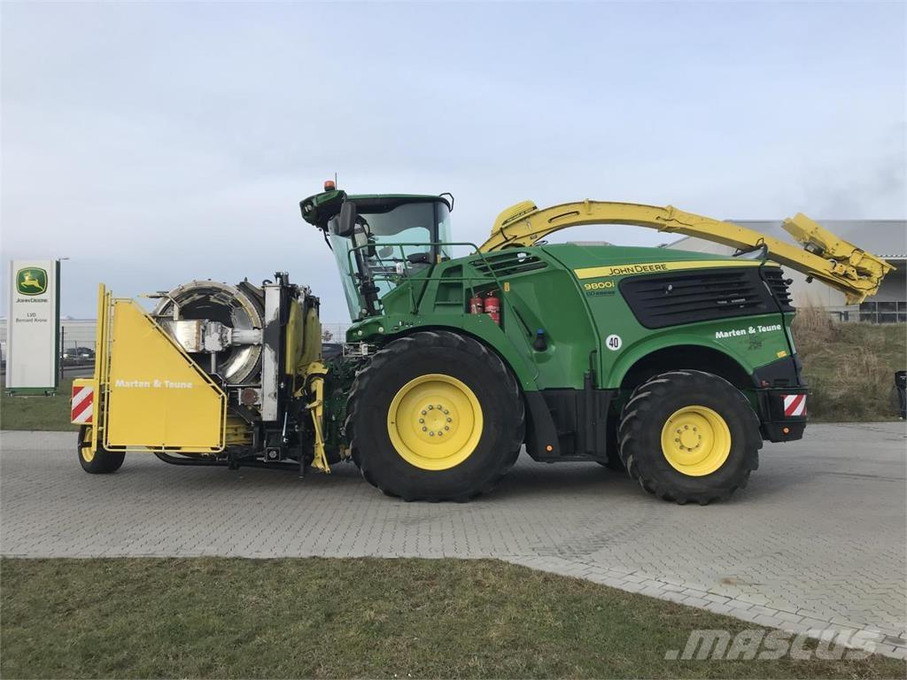 John Deere 9800 Pašarų ruošimo technika