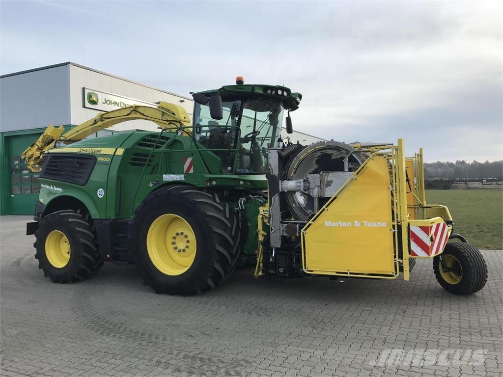 John Deere 9800 Pašarų ruošimo technika
