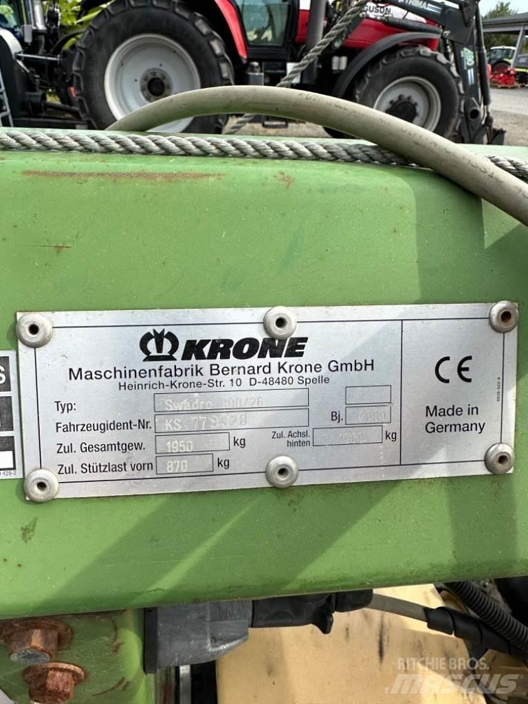Krone Swadro Šieno grėbliai ir vartytuvai