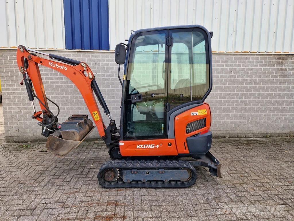Kubota KX016-4 Mini ekskavatoriai < 7 t