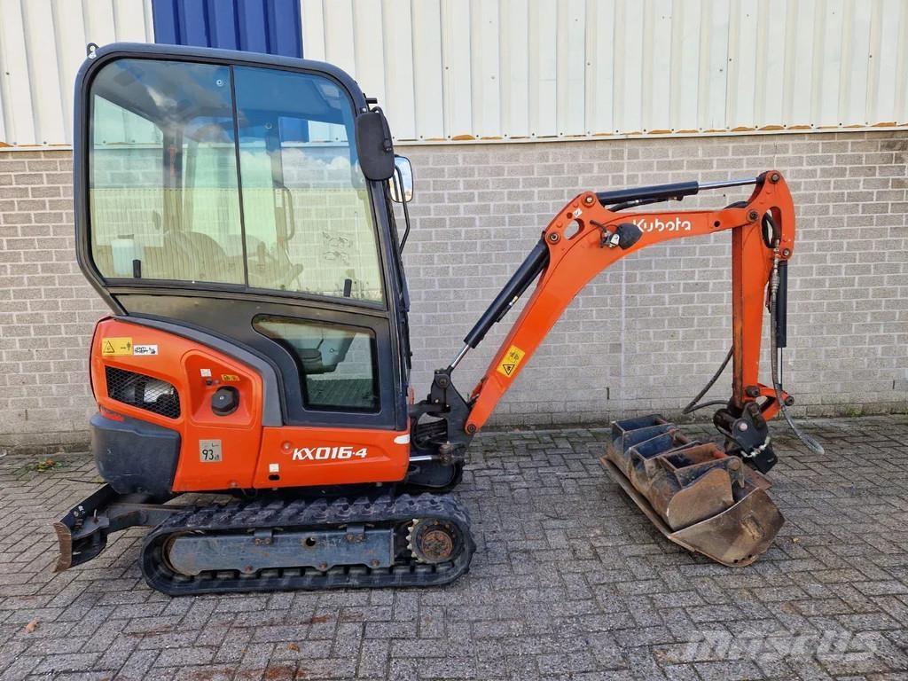 Kubota KX016-4 Mini ekskavatoriai < 7 t
