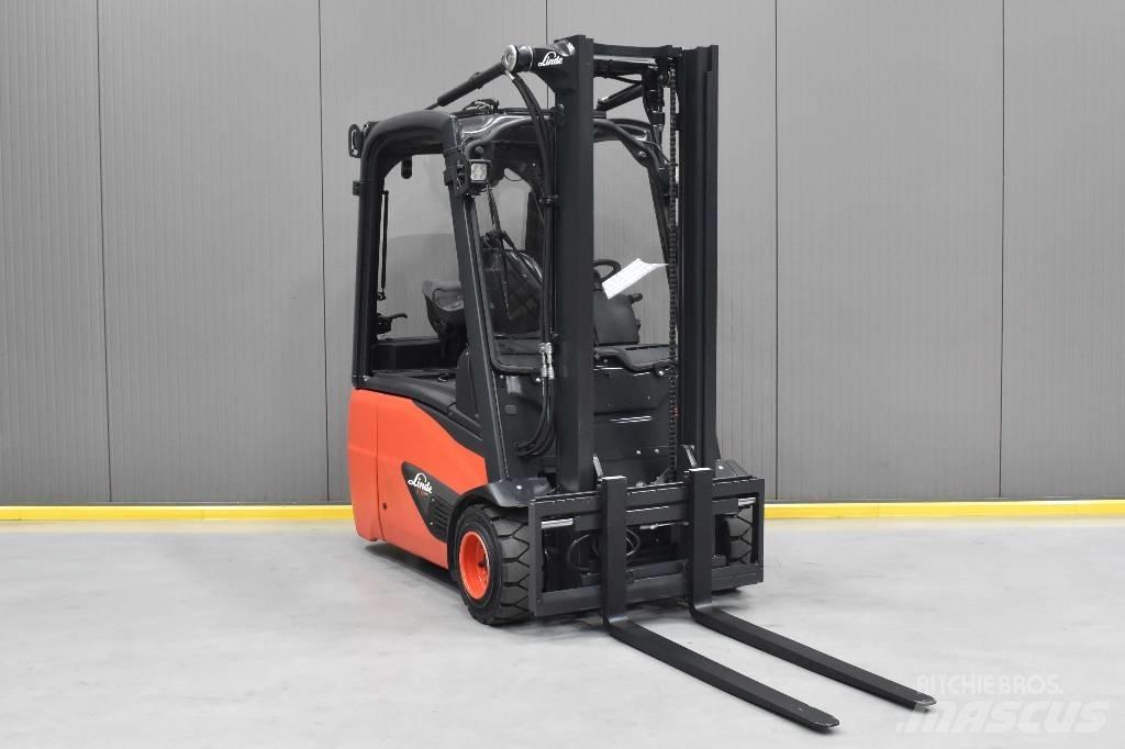 Linde E 18-02 Elektriniai šakiniai krautuvai