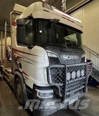 Scania R580B6X4NB Miškovežių vilkikai