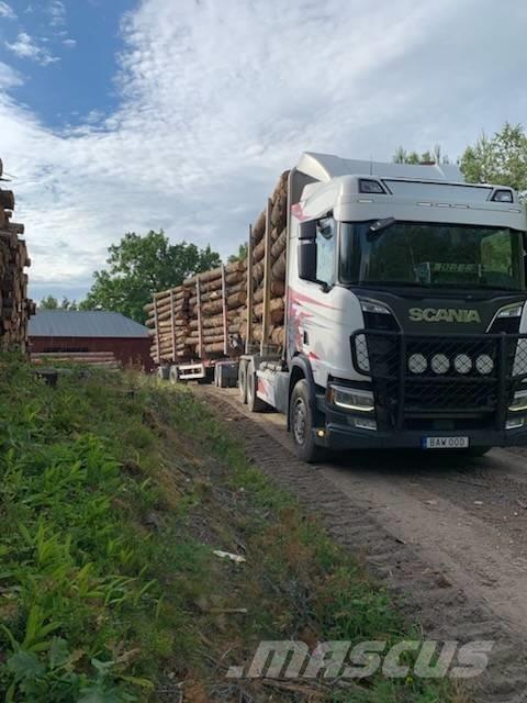 Scania R580B6X4NB Miškovežių vilkikai