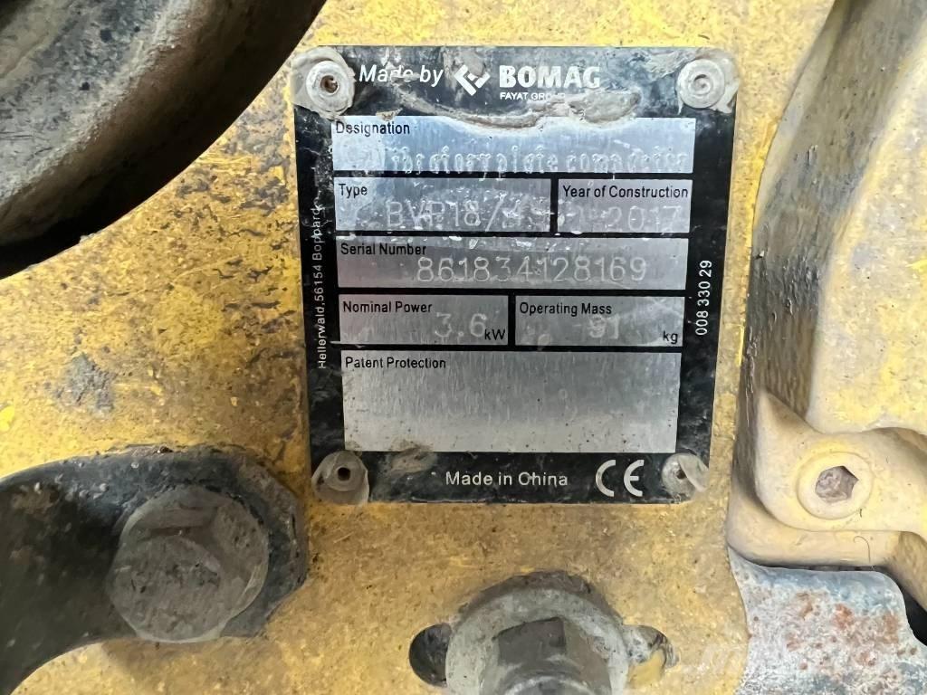 Wacker WP1550 Vibratoriai