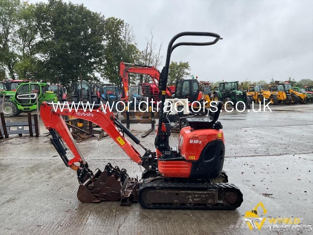 Kubota U 10-3 Mini ekskavatoriai < 7 t