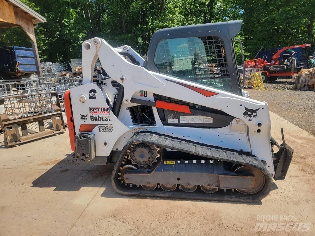 Bobcat T595 Krautuvai su šoniniu pasukimu