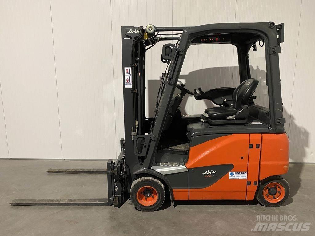 Linde E20PH-02 Elektriniai šakiniai krautuvai