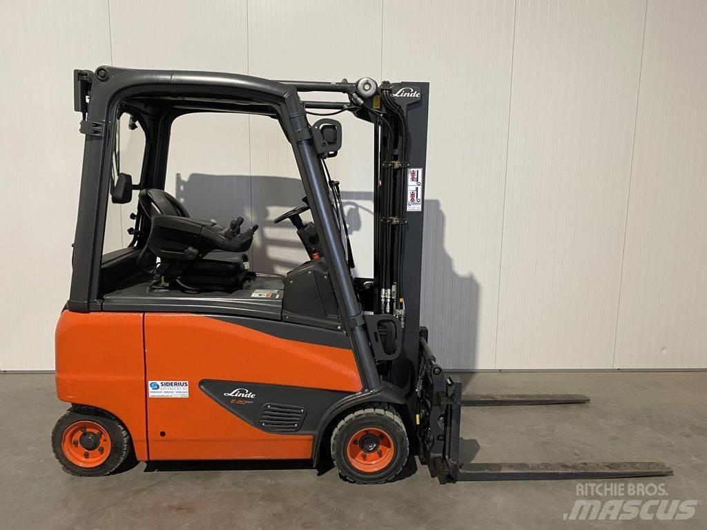 Linde E20PH-02 Elektriniai šakiniai krautuvai