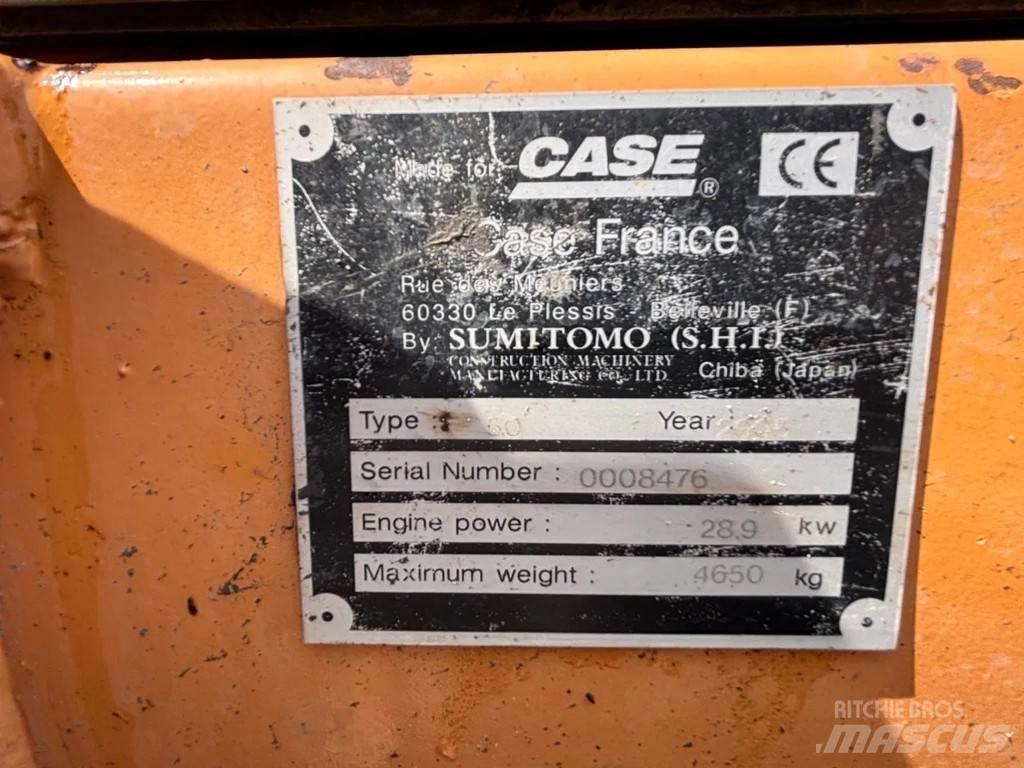 CASE 50 Mini ekskavatoriai < 7 t