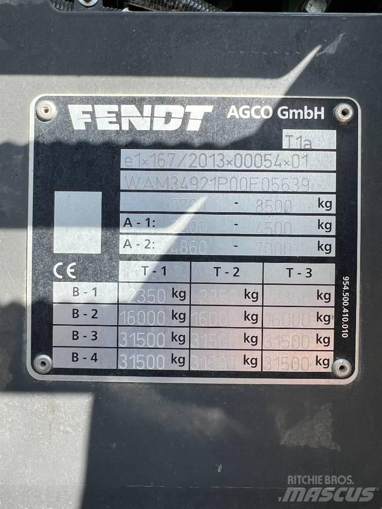 Fendt 312 Vario Traktoriai