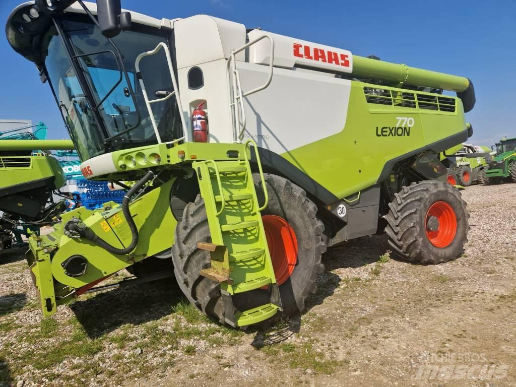 CLAAS Lexion 770 Derliaus nuėmimo kombainai