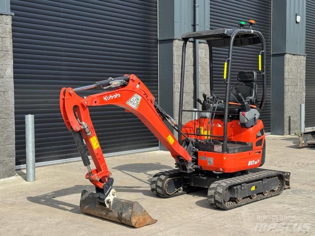 Kubota U 17-3a Mini ekskavatoriai < 7 t
