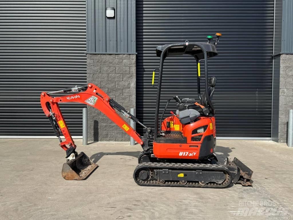 Kubota U 17-3a Mini ekskavatoriai < 7 t