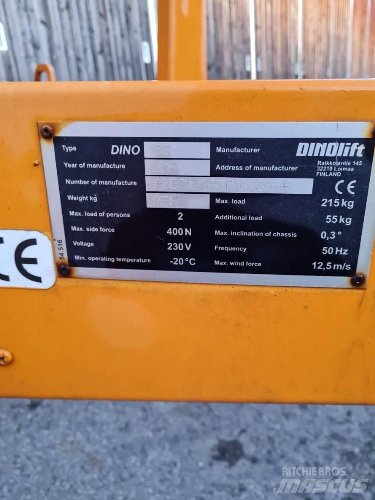 Dinolift 135T Ant priekabų montuojamos kėlimo platformos