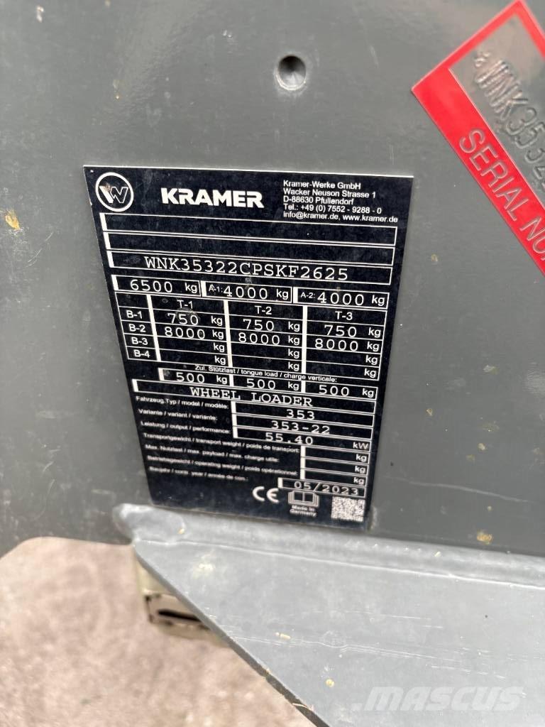 Kramer 5085 Naudoti ratiniai krautuvai