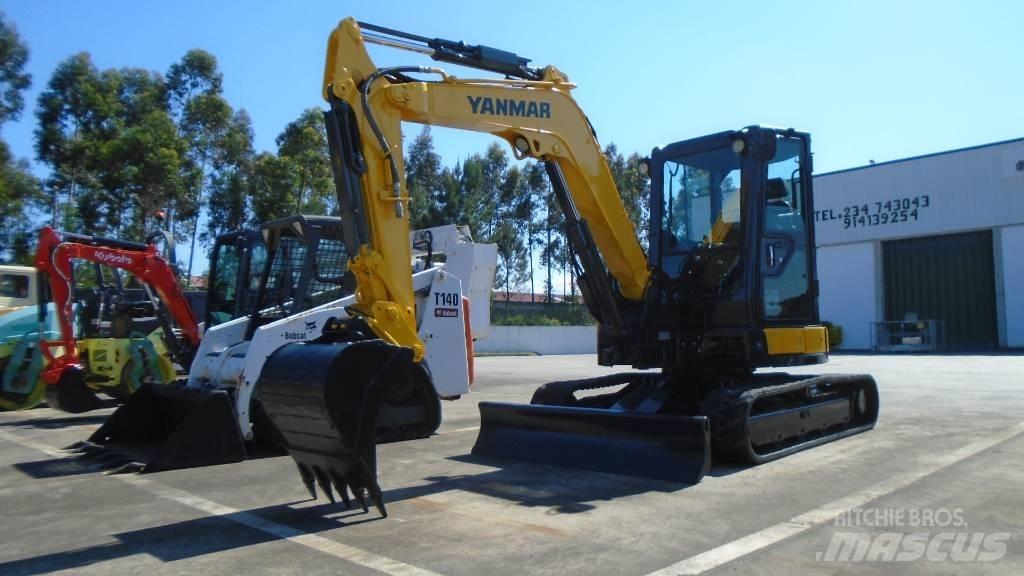 Yanmar Vio 50-6A Mini ekskavatoriai < 7 t