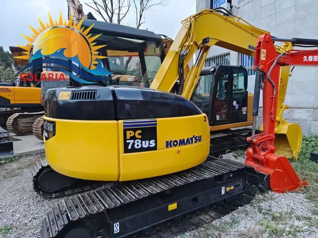 Komatsu PC 78 US Vidutinės galios ekskavatoriai 7-12 t