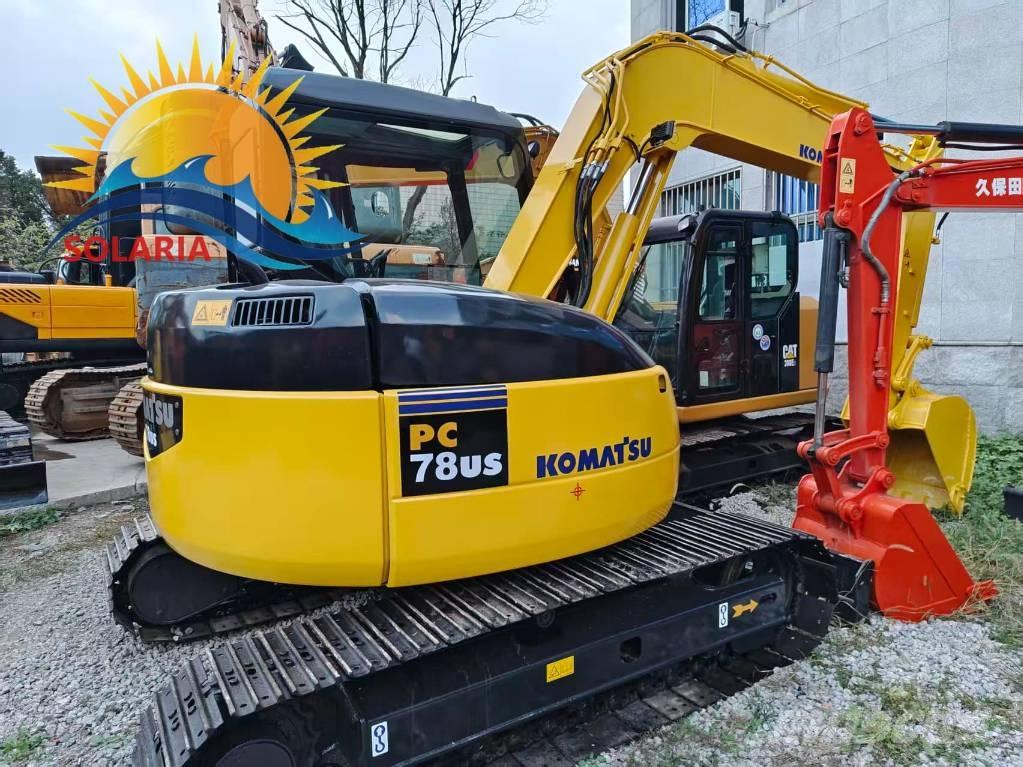 Komatsu PC 78 US Vidutinės galios ekskavatoriai 7-12 t
