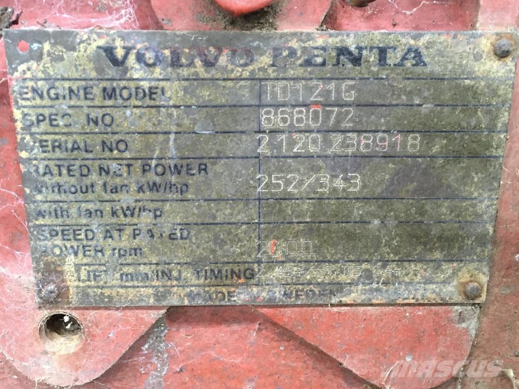 Volvo TD121G USED Varikliai