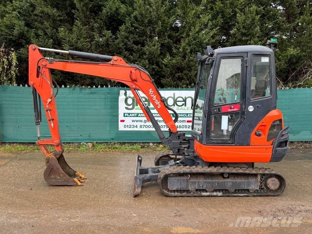 Kubota KX 101-3 Mini ekskavatoriai < 7 t