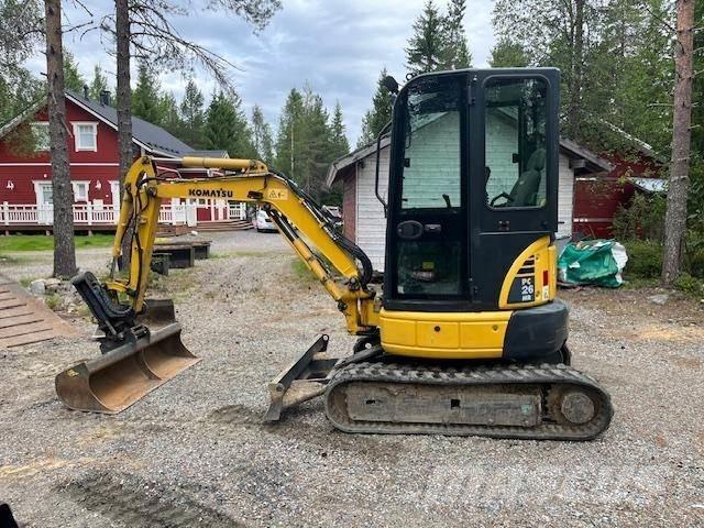 Komatsu PC26MR-3 Mini ekskavatoriai < 7 t