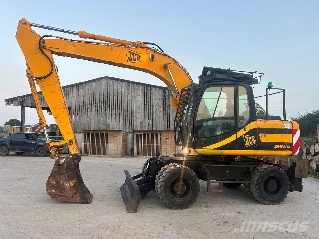 JCB JS 160 W Ratiniai ekskavatoriai
