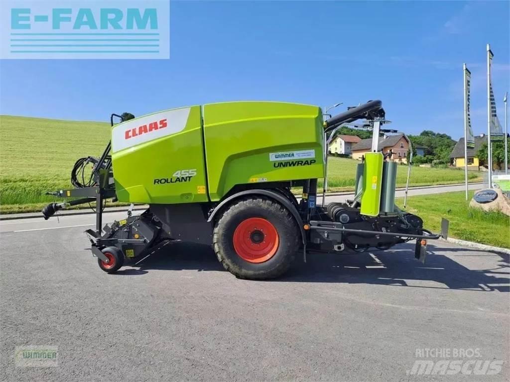 CLAAS 455 rollant Stačiakampių ryšulių presai