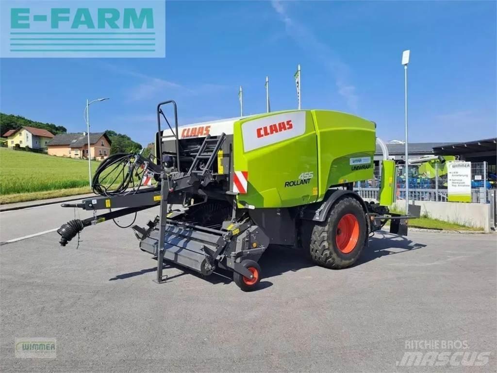 CLAAS 455 rollant Stačiakampių ryšulių presai