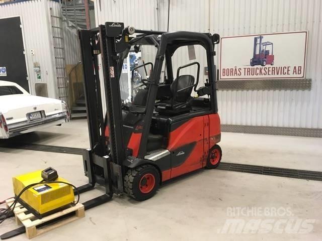Linde E20P-02 Elektriniai šakiniai krautuvai