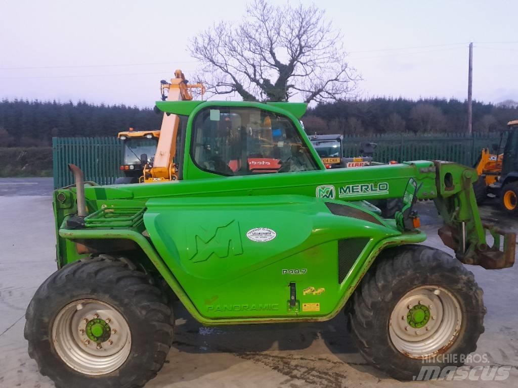 Merlo P 40.7 Teleskopiniai krautuvai