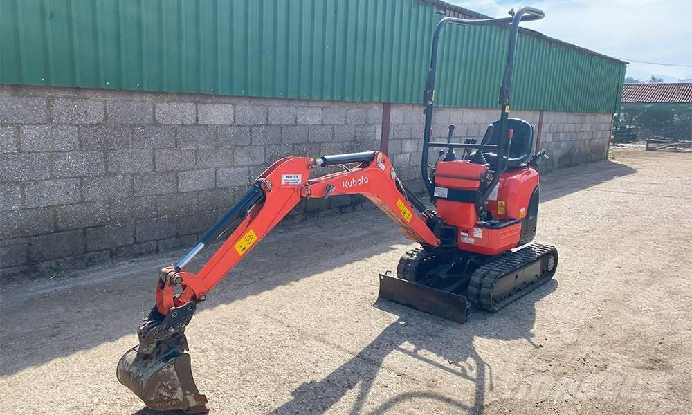 Kubota K 008-3 Mini ekskavatoriai < 7 t