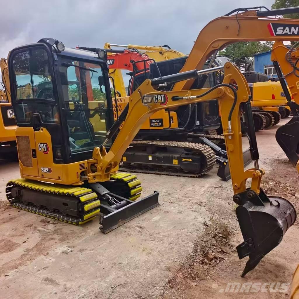 CAT 302 Mini ekskavatoriai < 7 t