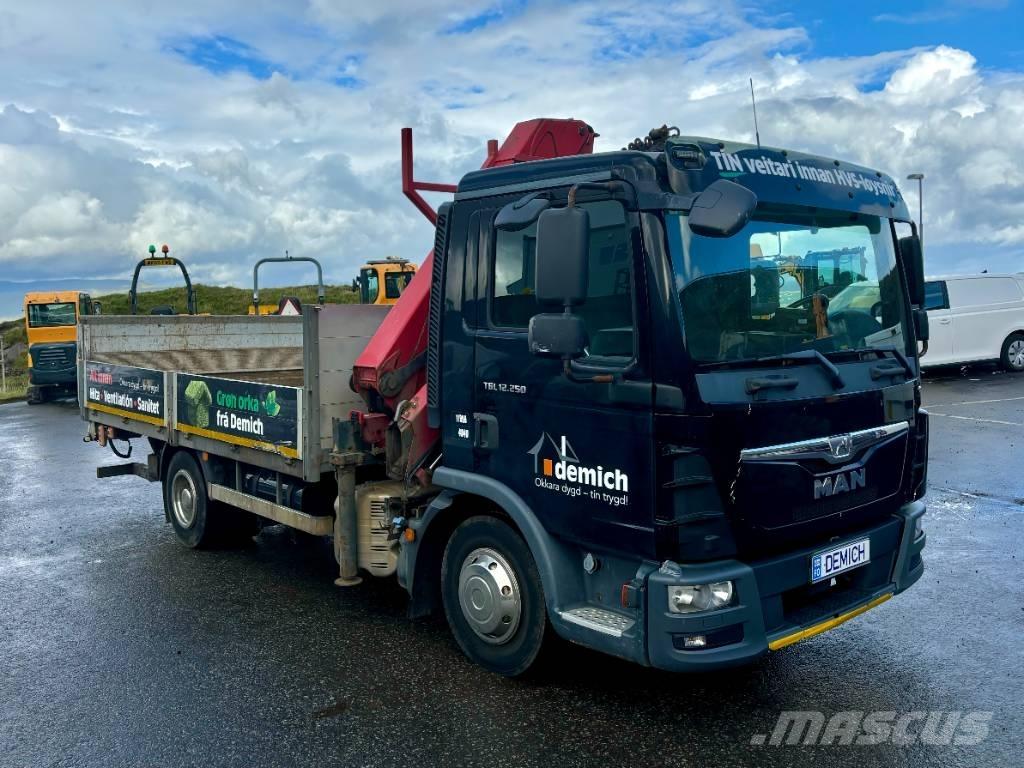 MAN TGL 12.250 Automobiliniai kranai