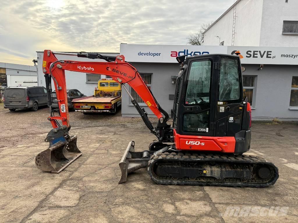 Kubota U 50-5 Mini ekskavatoriai < 7 t