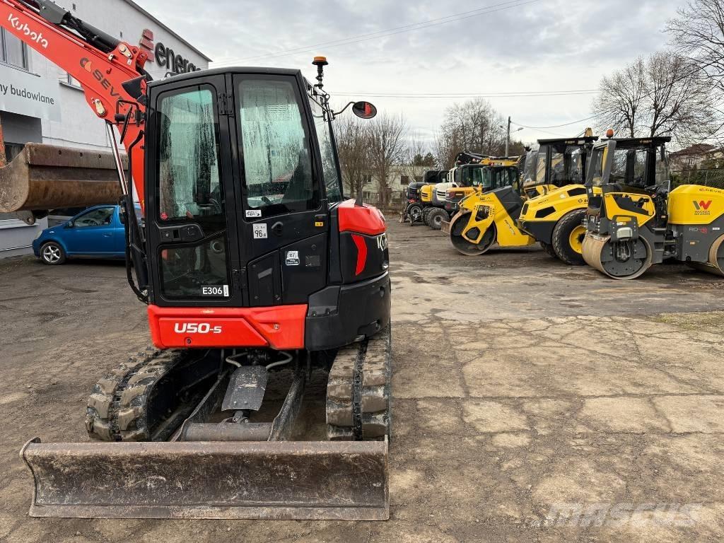 Kubota U 50-5 Mini ekskavatoriai < 7 t