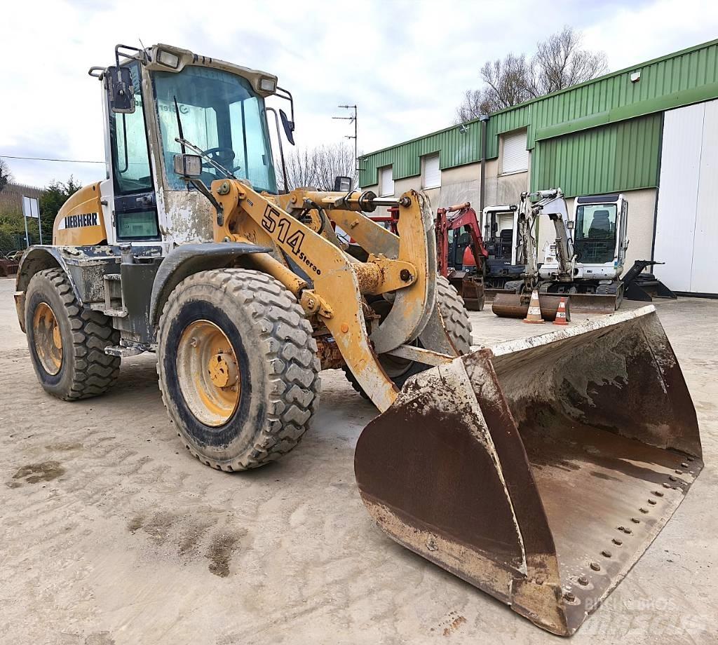 Liebherr L 514 Naudoti ratiniai krautuvai