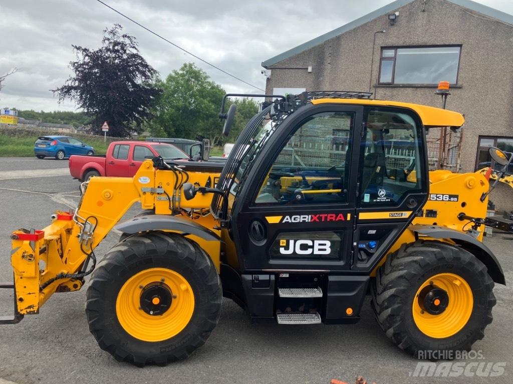 JCB 536-95 Agri Xtra Teleskopiniai krautuvai žemės ūkiui