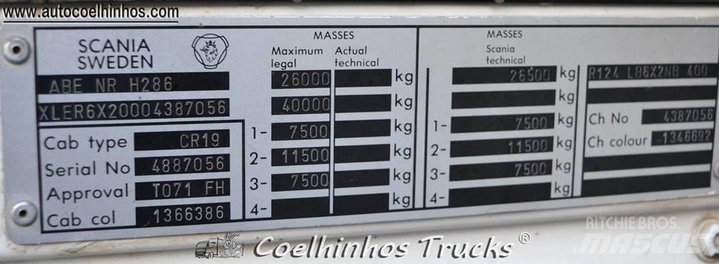 Scania 124L 400 Važiuoklė su kabina