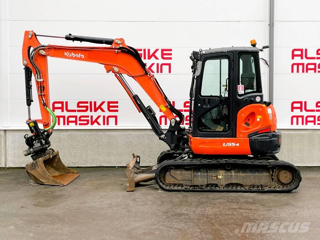 Kubota U 55-4 Mini ekskavatoriai < 7 t
