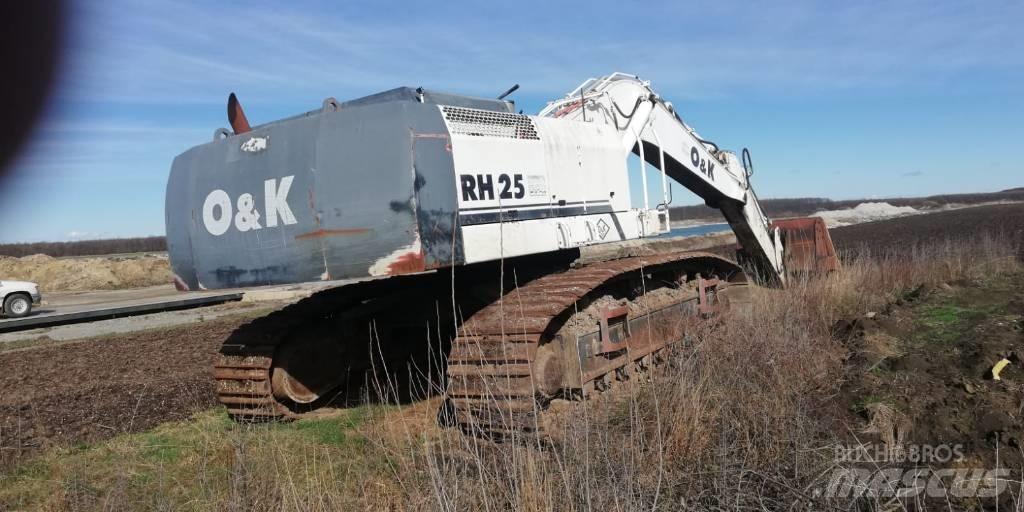 O&K RH25 Vikšriniai ekskavatoriai
