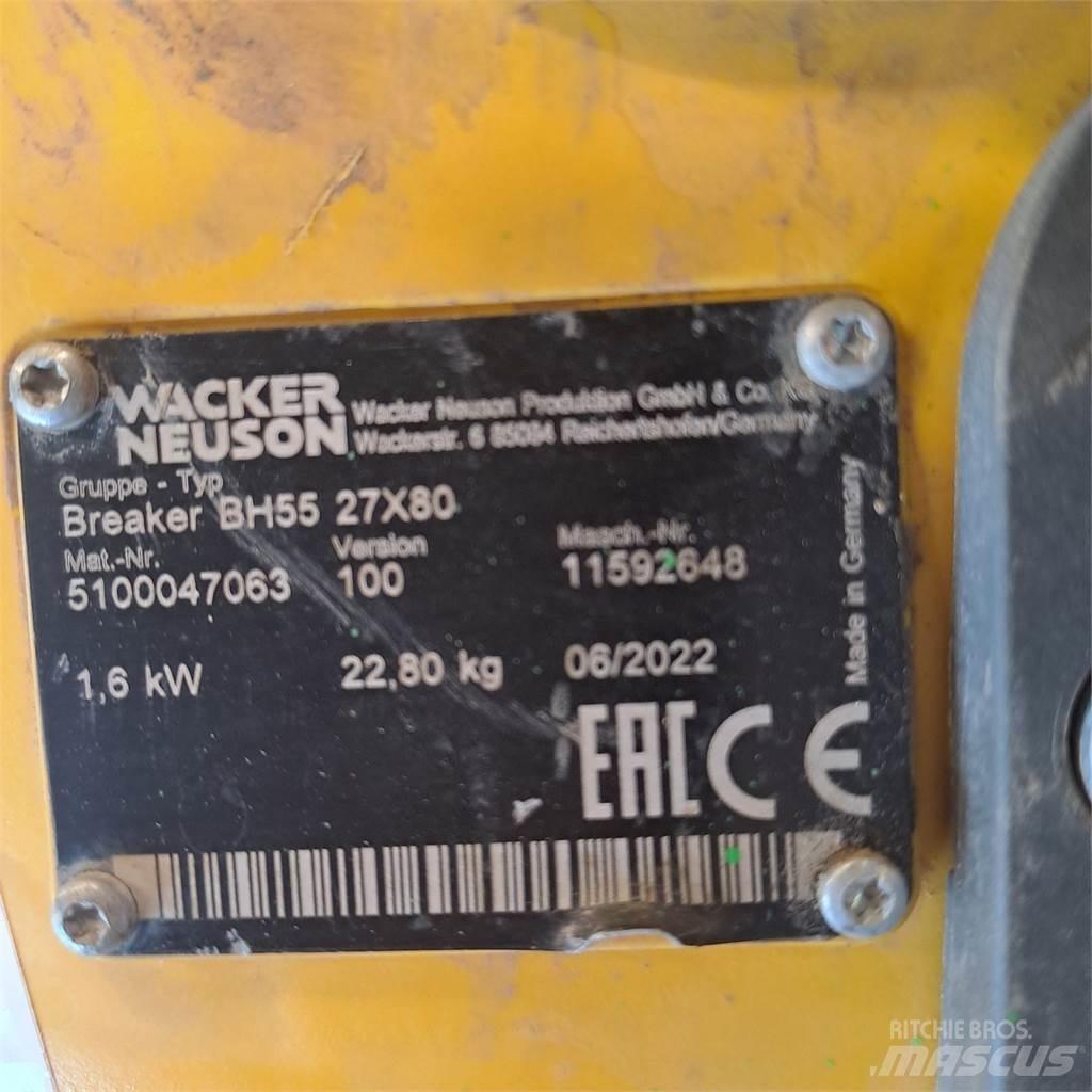 Wacker Neuson BH55 Plūktuvai