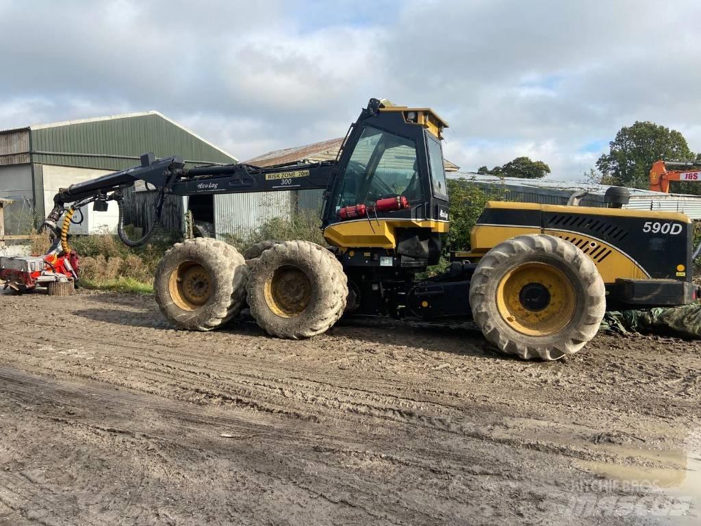 Eco Log 590D Miško technika (Harvesteriai)